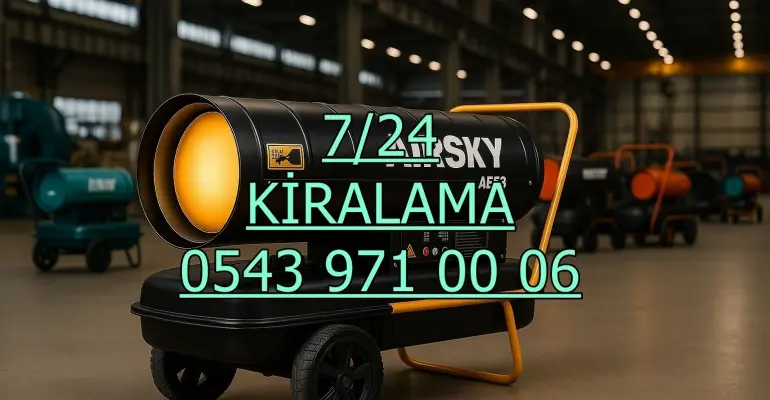Manisa Turgutlu Elektrikli Isıtıcı Kiralama Kiralama
